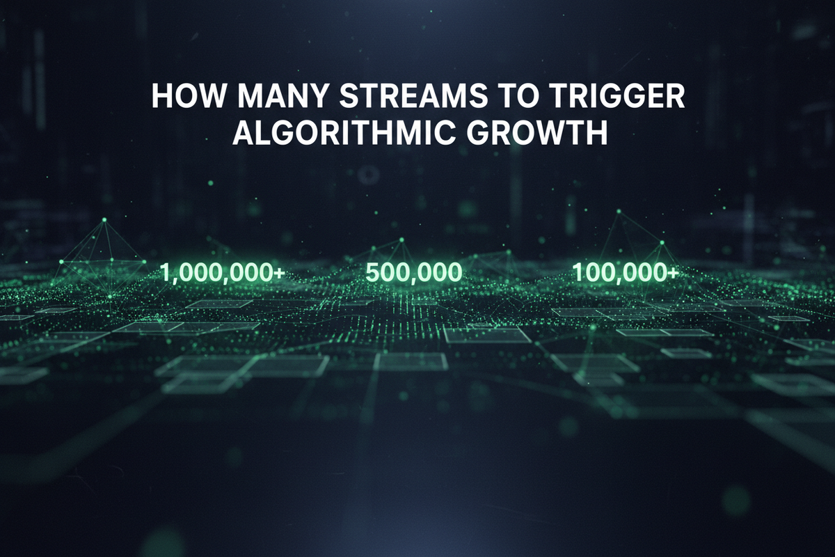 How Many Streams Does It Take to Trigger Algorithmic Growth on Spotify?