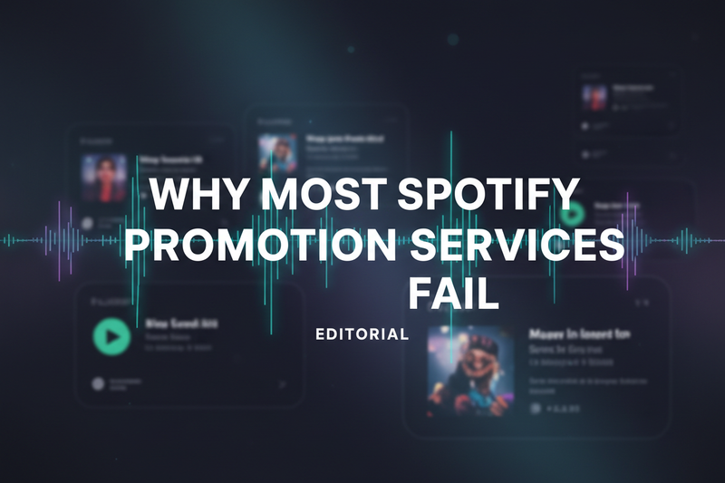 Why Most Spotify Promotion Services Fail in 2026 (And What Actually Works)